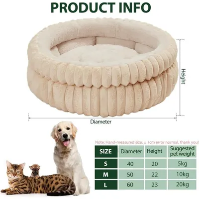 ZooVenture Lavable panier pour chats et chiens