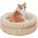 ZooVenture Waschbares Katzen- und Hundebett
