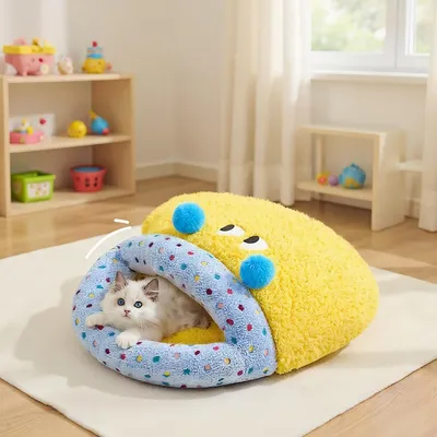 ZooVenture Sac de couchage pour chat L-60*56cm