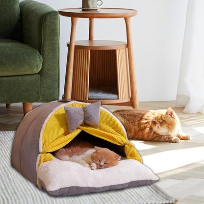 ZooVenture Tente pour chat et chien Gris M