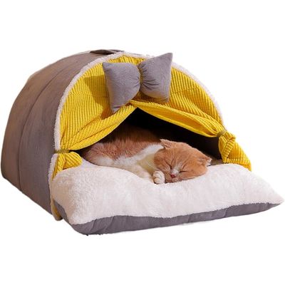 ZooVenture Tente pour chat et chien Gris M