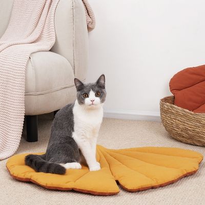 ZooVenture Coussin pour chiens et chats Forme de la feuille