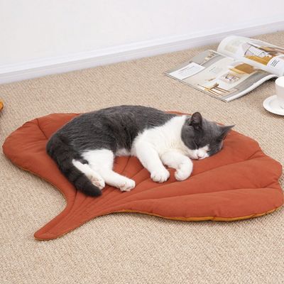 ZooVenture Coussin pour chiens et chats Forme de la feuille