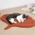 ZooVenture Coussin pour chiens et chats Forme de la feuille