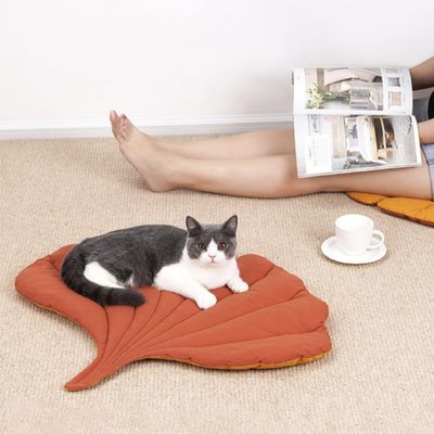 ZooVenture Coussin pour chiens et chats Forme de la feuille