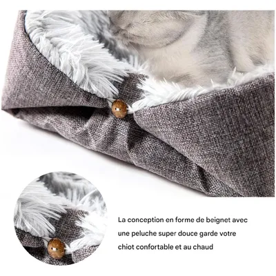 ZooVenture Panier pour chat et chien Pliable 2 utilisations