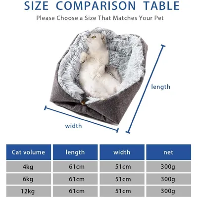 ZooVenture Panier pour chat et chien Pliable 2 utilisations