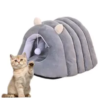 ZooVenture Panier pour Chat et chiens en Forme de Grotte