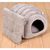 ZooVenture Tente pour chat et chien Nid de chenille Gris