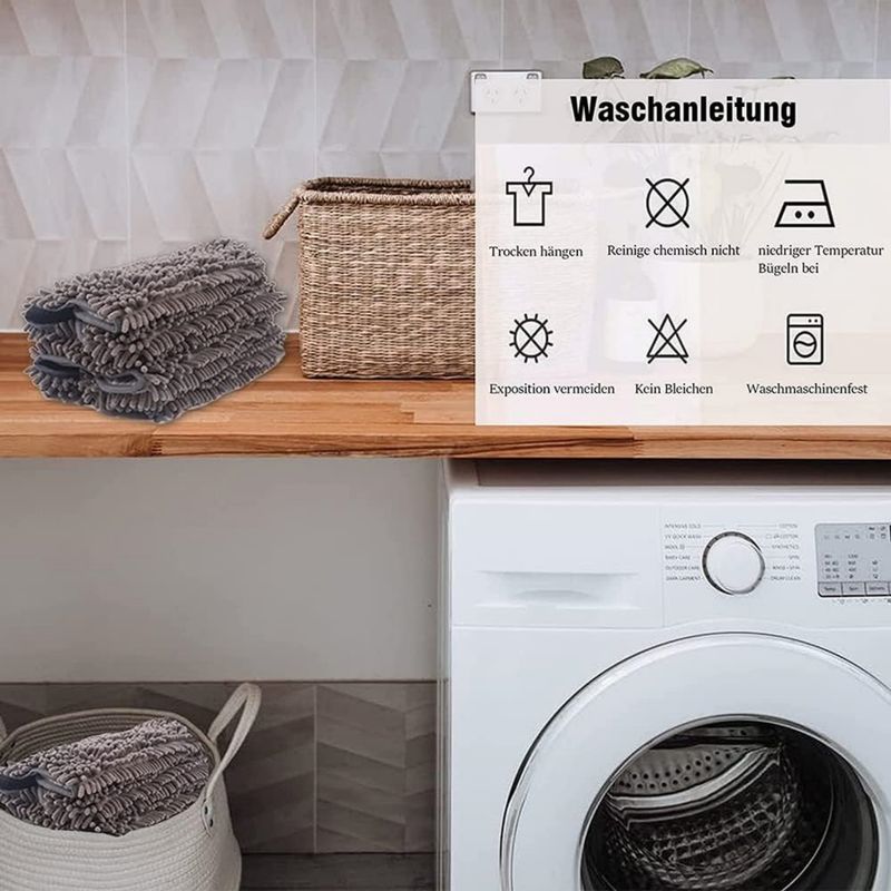 PetTribes Serviette de bain épaisse en microfibre pour chien et chat