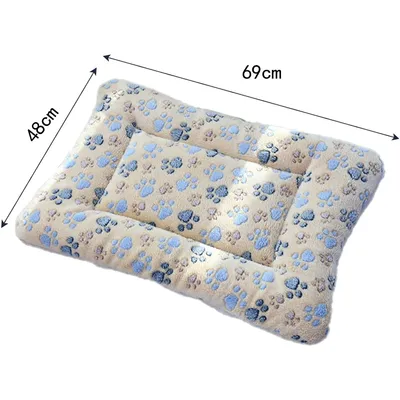 PetTribes Tapis doux et lavable pour chat et chien - Confort toute l'année