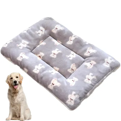 PetTribes Tapis doux et lavable pour chat et chien - Confort toute l'année