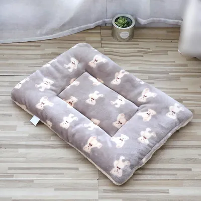 PetTribes Tapis doux et lavable pour chat et chien - Confort toute l'année