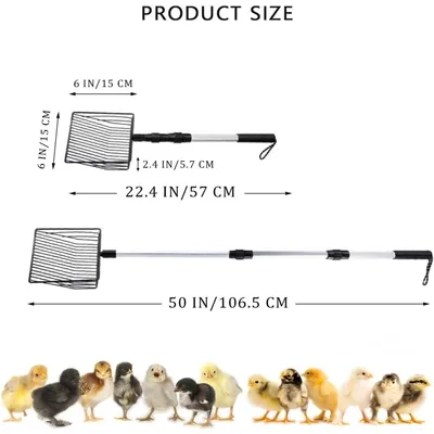 ZooVenture Pelle extensible pour poulailler
