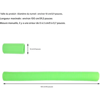 ZooVenture Tunnel de jouet pour hamster pour rongeurs