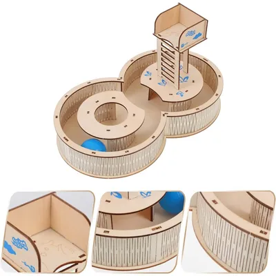 ZooVenture Labyrinthe en bois pour hamster