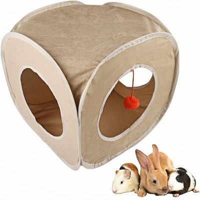ZooVenture Tunnel carré pour cochons d'Inde et autres petits animaux