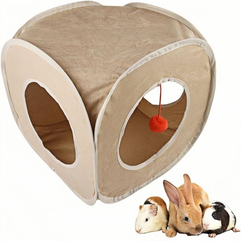 ZooVenture Tunnel carré pour cochons d'Inde et autres petits animaux