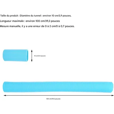 ZooVenture Tunnel de jouet pour hamster pour rongeurs