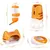 ZooVenture Lot Accessoires Hamster - Abreuvoir Céramique,Mangeoire,Cachette