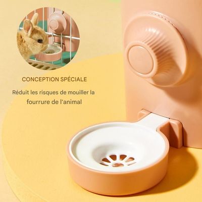 ZooVenture 600ML Automatique Distributeur Eau Pour Lapin