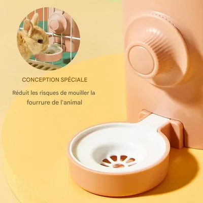 ZooVenture 600ML Automatique Distributeur Eau Pour Lapin