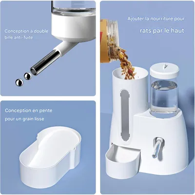 ZooVenture Distributeur d'eau pour hamster et petits animaux