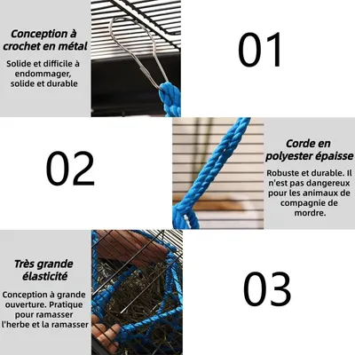 ZooVenture Suspendu Sac à foin pour Lapin et petits animaux