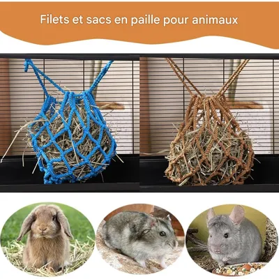 ZooVenture Suspendu Sac à foin pour Lapin et petits animaux
