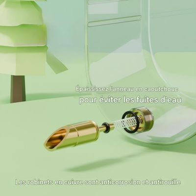 ZooVenture Dispensador automático de agua para conejos