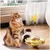 ZooVenture Jouet Puzzle pour Chat Gobelet jaune