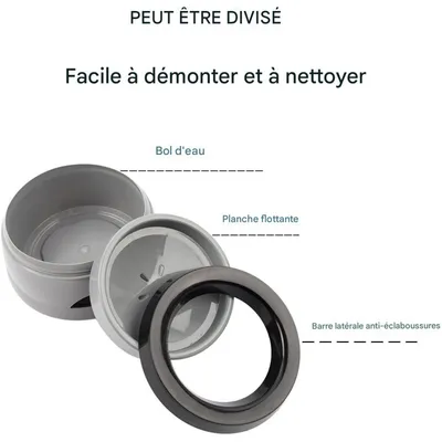 ZooVenture Anti - déversement Gamelle D'eau Pour Chiens