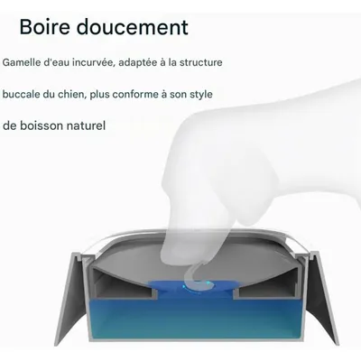 ZooVenture Anti - déversement Gamelle D'eau Pour Chiens