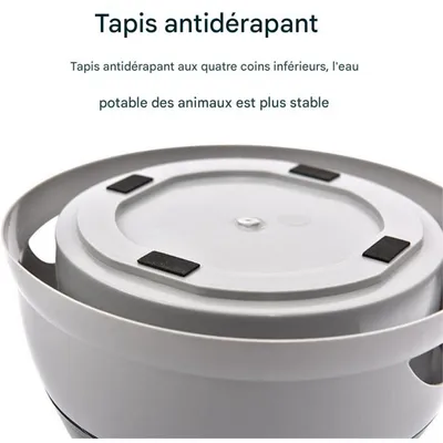 ZooVenture Anti - déversement Gamelle D'eau Pour Chiens