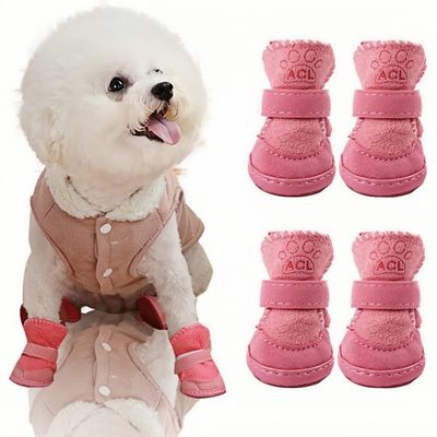 ZooVenture Polaire Chaude Chaussure pour Chien