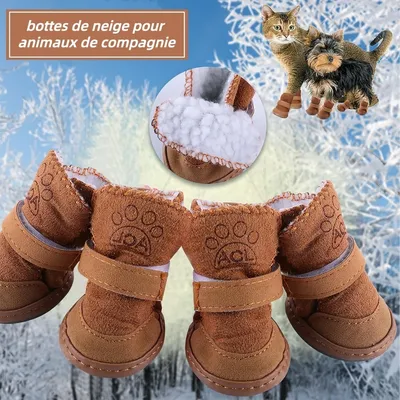 ZooVenture Hundeschuhe mit warmem Fleecefutter ZooVenture Hundeschuhe mit warmem Fleecefutter