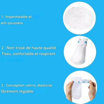 ZooVenture 20 pièces de protections de pattes pour chiens