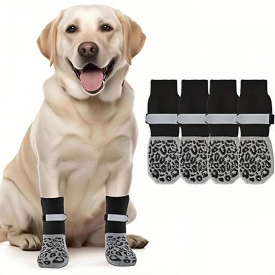 ZooVenture Antidérapantes Lot De 2 Paires Chaussettes Pour Chien XS