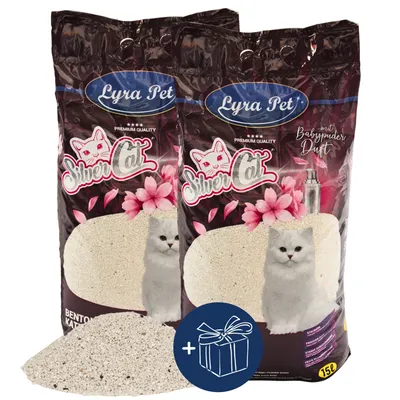 Litière pour chat Lyra Pet® SilverCat® Litière pour chat Lyra Pet® SilverCat®