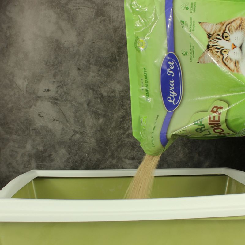 Lyra Pet® Lyra Power litière pour chats en pin agglomérante