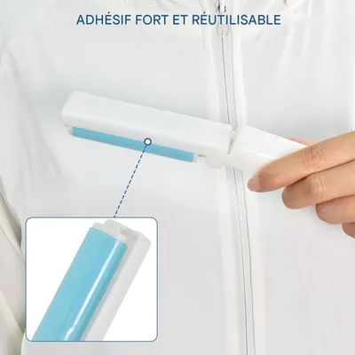 ZooVenture Lot de 4 rouleaux anti - peluches pour animaux de compagnie