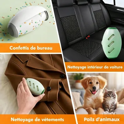 ZooVenture Portable Rouleau anti - peluches pour poils d'animaux