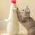 PetTribes Arbre à chat design « poussin » en sisal naturel