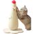 PetTribes Arbre à chat design « poussin » en sisal naturel