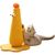 PetTribes Arbre à chat design « poussin » en sisal naturel