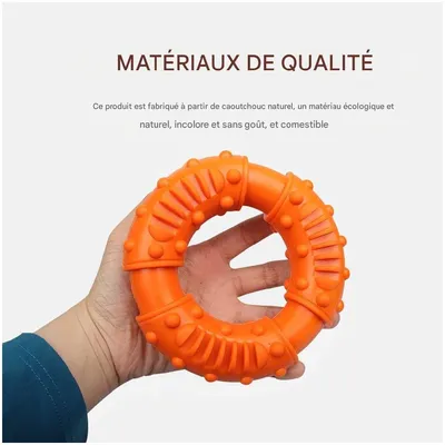 ZooVenture Anneau jouet à mâcher pour chien Diamètre 13cm