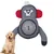 ZooVenture jouets en peluche pour chiens Forme de gorille ZooVenture jouets en peluche pour chiens Forme de gorille