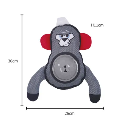 ZooVenture jouets en peluche pour chiens Forme de gorille