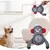 ZooVenture jouets en peluche pour chiens Forme de gorille