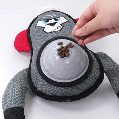 ZooVenture jouets en peluche pour chiens Forme de gorille